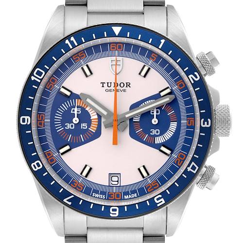 Photo of Tudor Heritage Chrono Blue Stainless Steel Mens Watch 70330