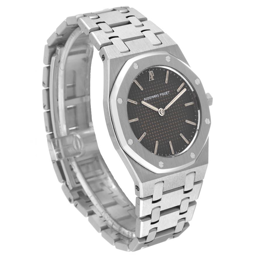 Audemars Piguet Royal Oak Steel Black Dial Mens Watch 56303ST