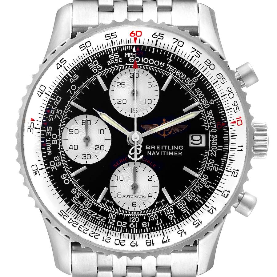NOT FOR SALE Breitling Navitimer Fighter Chronograph Steel Mens Watch A13330 PARTIAL PAYMENT SwissWatchExpo