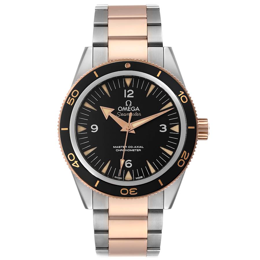 Omega seamaster 300m rose gold hot sale