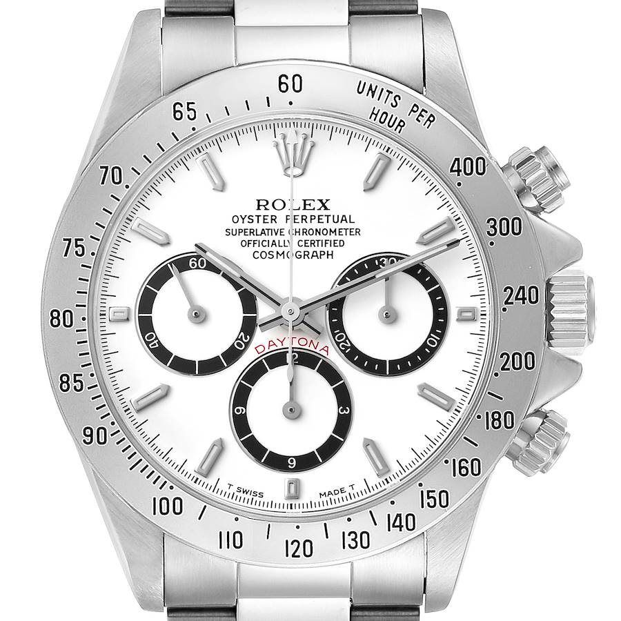 Rolex Daytona Zenith Movement Inverted 6 Watch 16520 Box Papers SwissWatchExpo