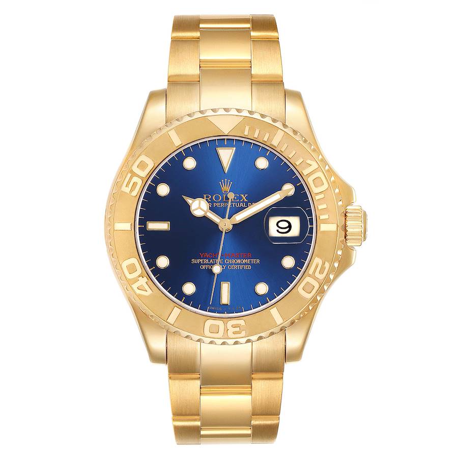 Mens blue face rolex best sale