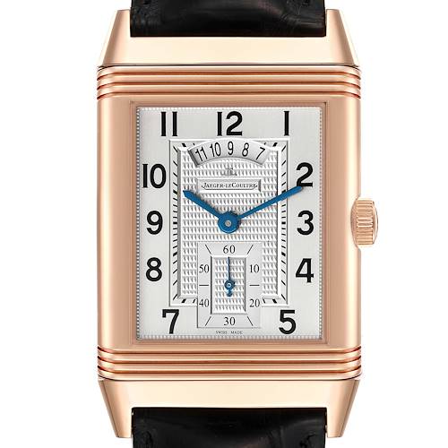Photo of Jaeger LeCoultre Grande Reverse Rose Gold Watch 273.2.85 Q3742521 Box Papers