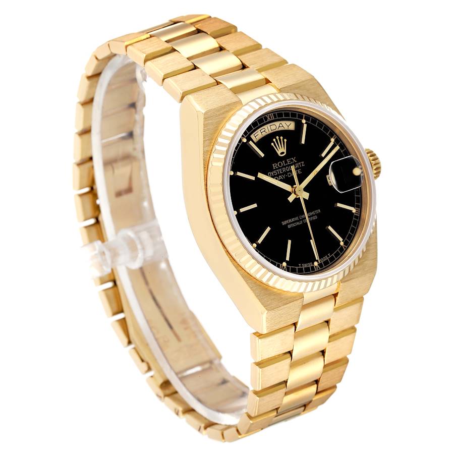Rolex Oysterquartz Watch Yellow Gold 19018 | SwissWatchExpo
