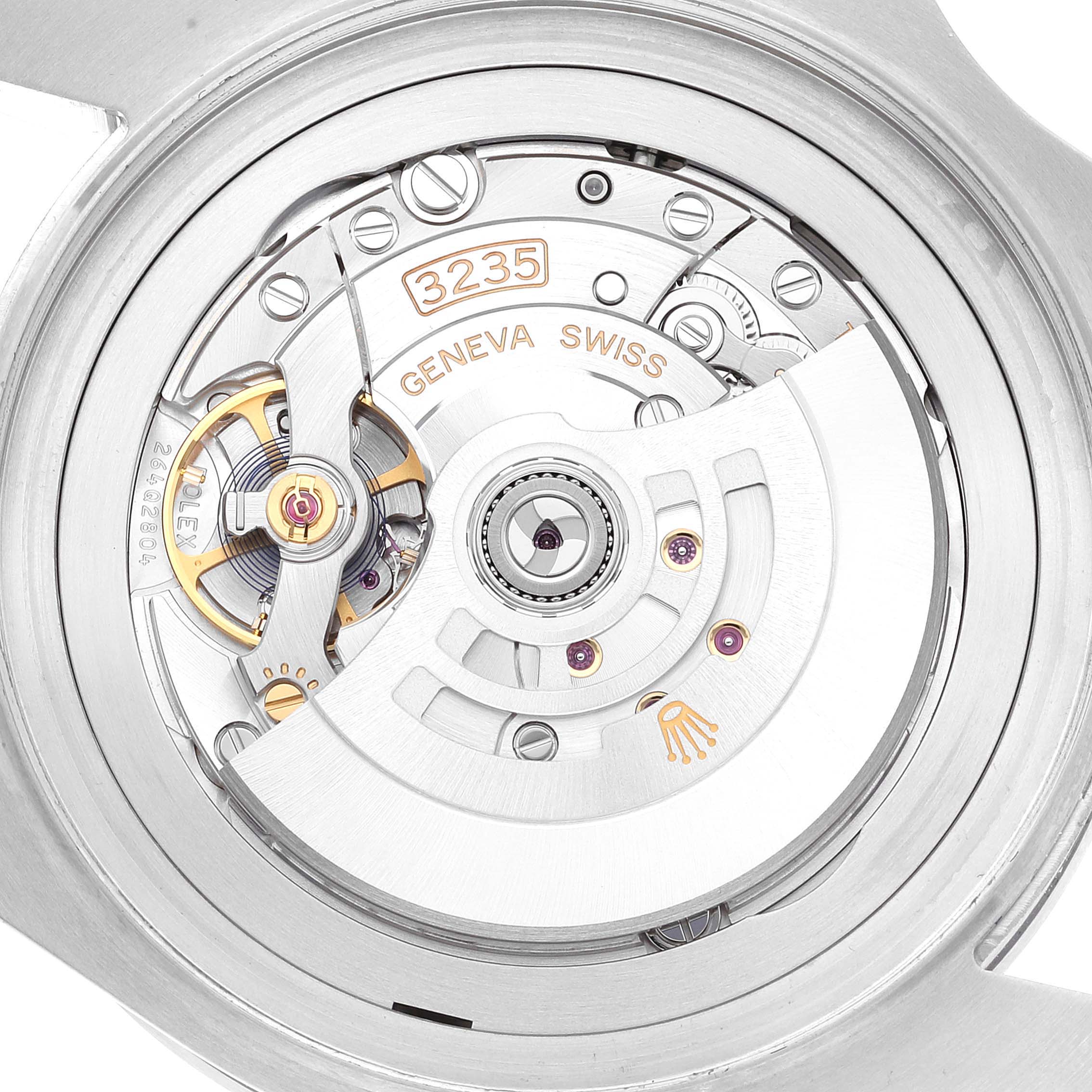 This image shows the internal movement and mechanism of a Rolex Sea-Dweller 126660 Men
s Stainless Steel Black Dial 126660 Men
s Stainless Steel Black Dial, featuring the caliber 3235.