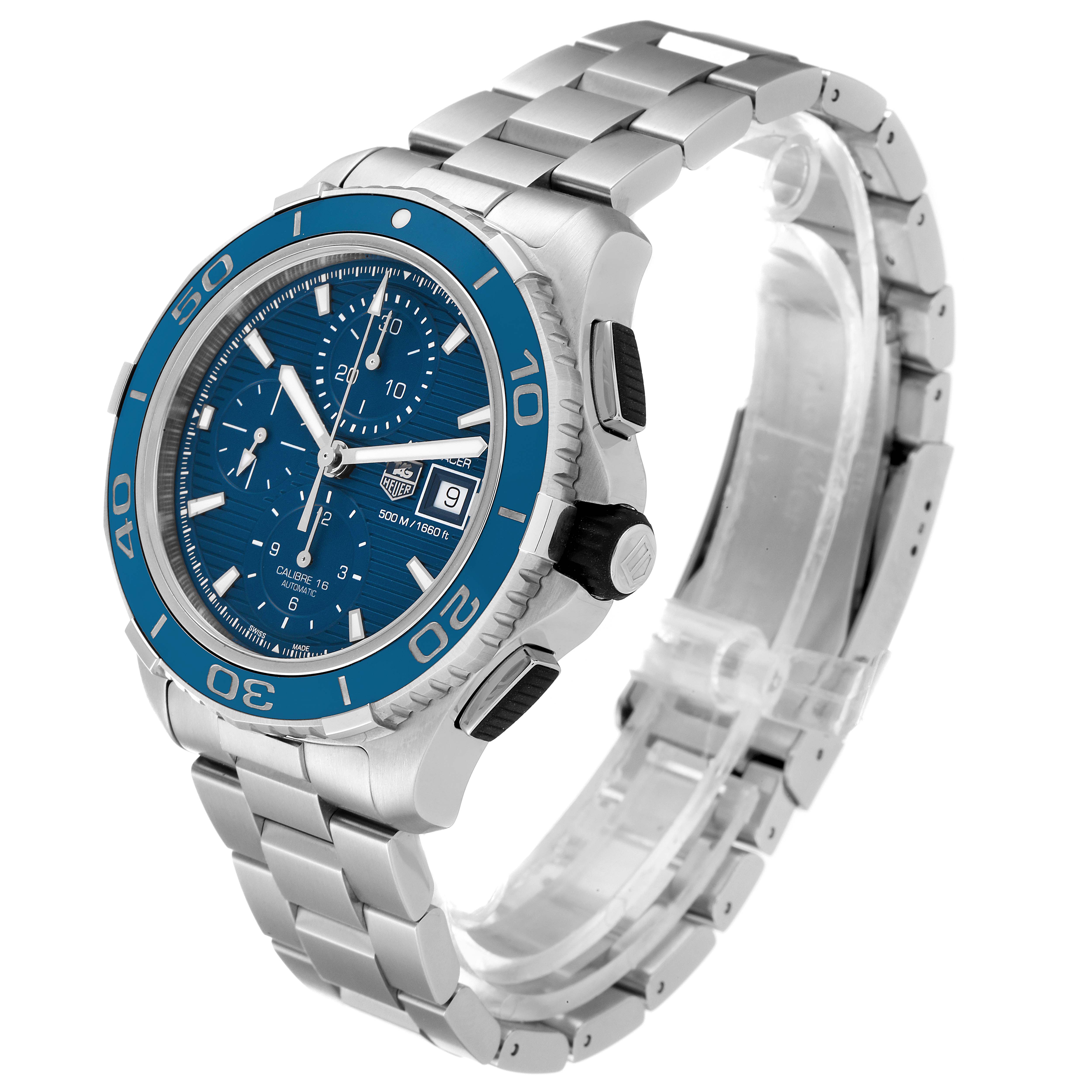 Tag Heuer Aquaracer Stainless Steel Cak2112.ba0833 