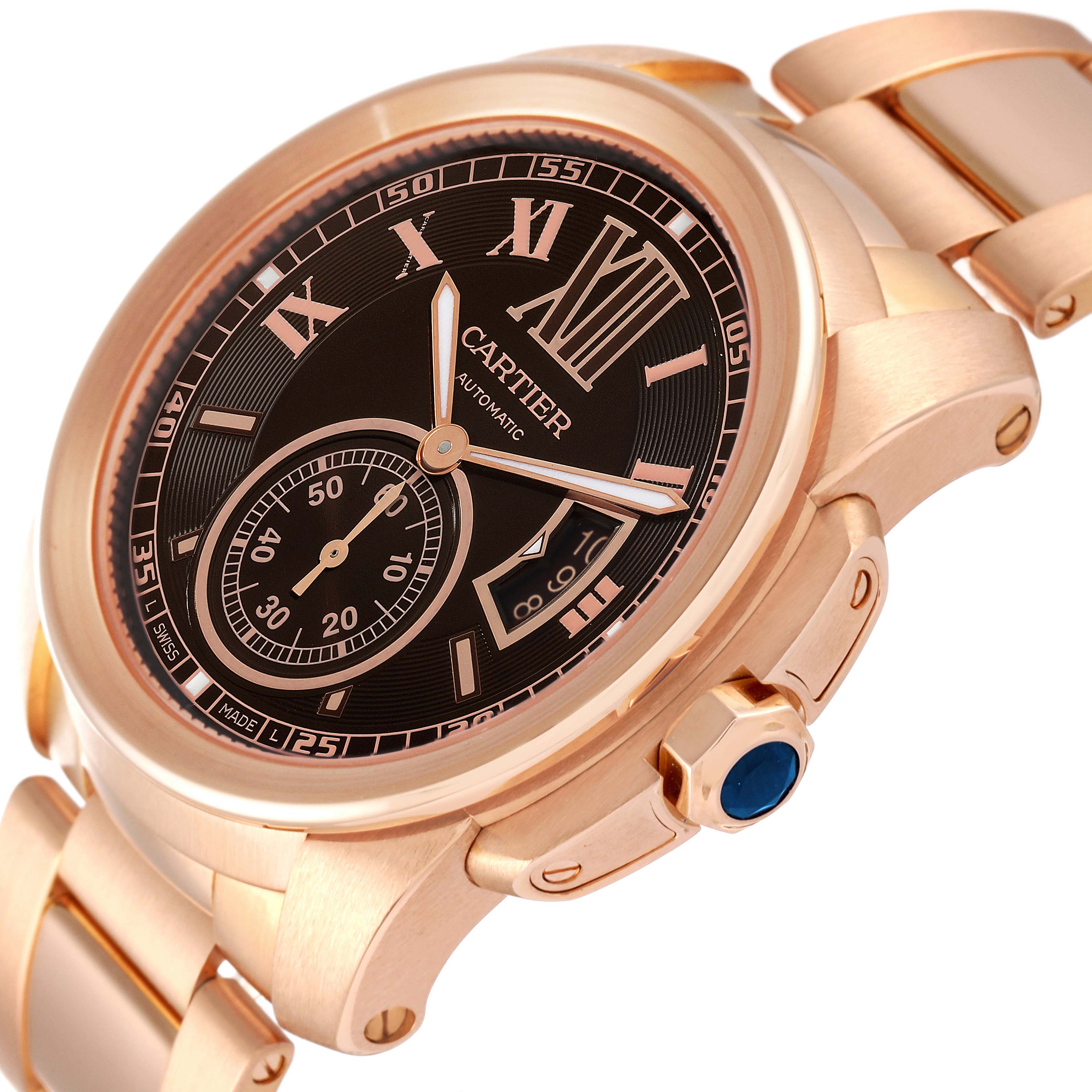 Cartier 腕時計 Cartier Calibre de Cartier Rose Gold W7100040 | Stock 47778