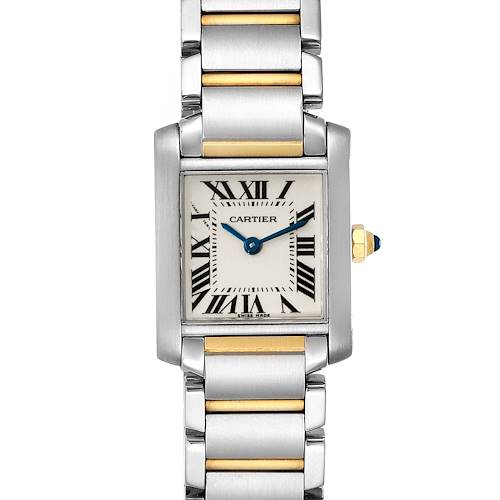 Photo of Cartier Tank Francaise 20mm Steel Yellow Gold Ladies Watch W51007Q4