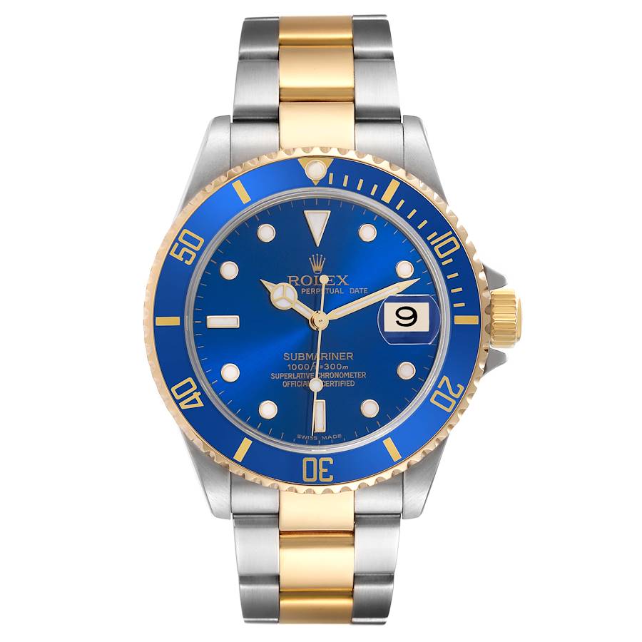 Buy Rolex Submariner Steel and Gold (two tone) 16613 | SwissWatchExpo