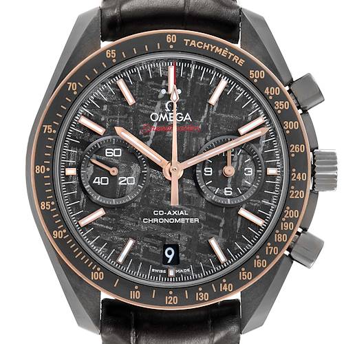 Photo of Omega Speedmaster Grey Side of the Moon Watch 311.63.44.51.99.001 Box Card