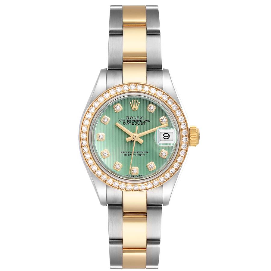 rolex green ladies