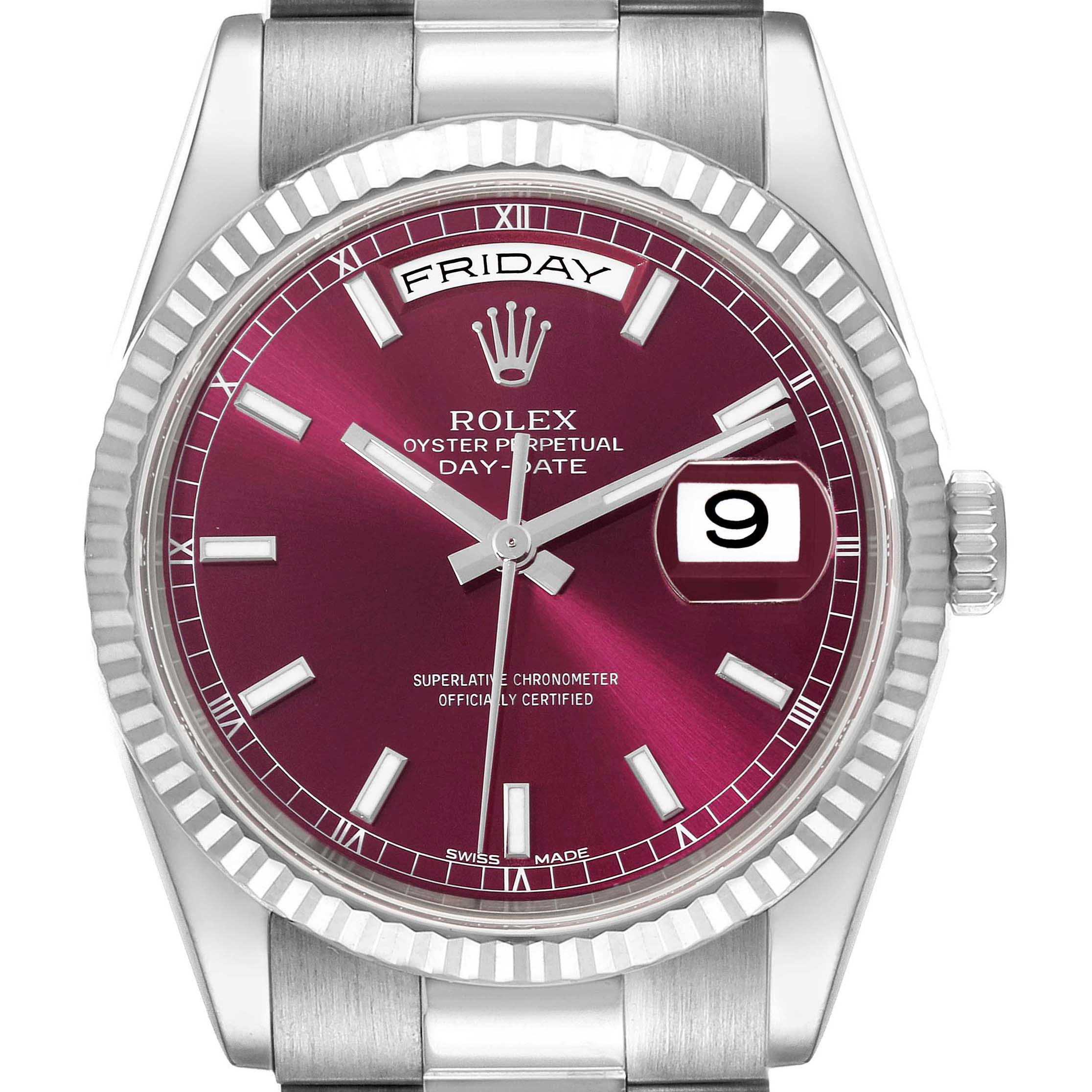 Rolex cherry day discount date