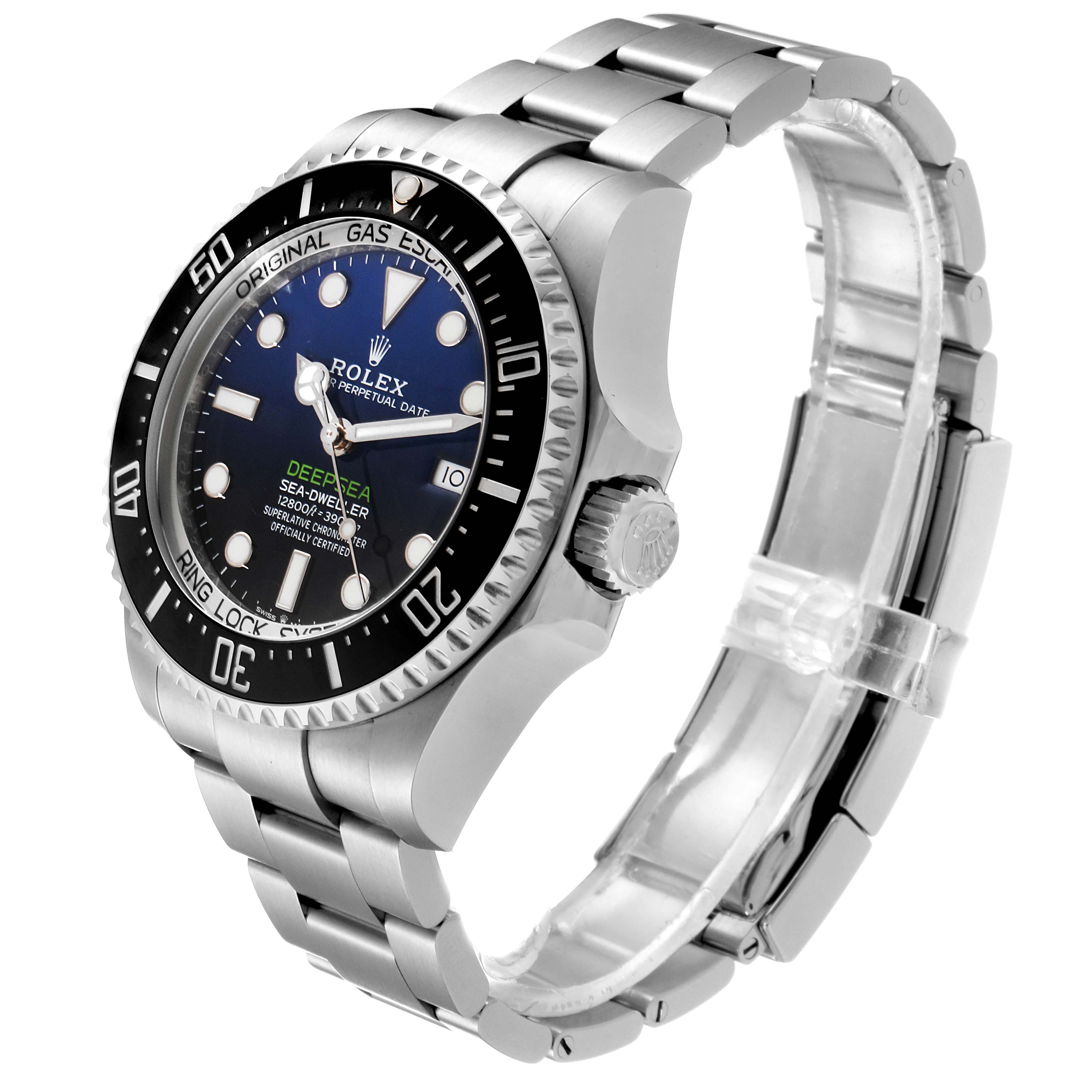 Rolex Seadweller Deepsea 44 Cameron D-Blue Mens Watch 126660 Box Card ...