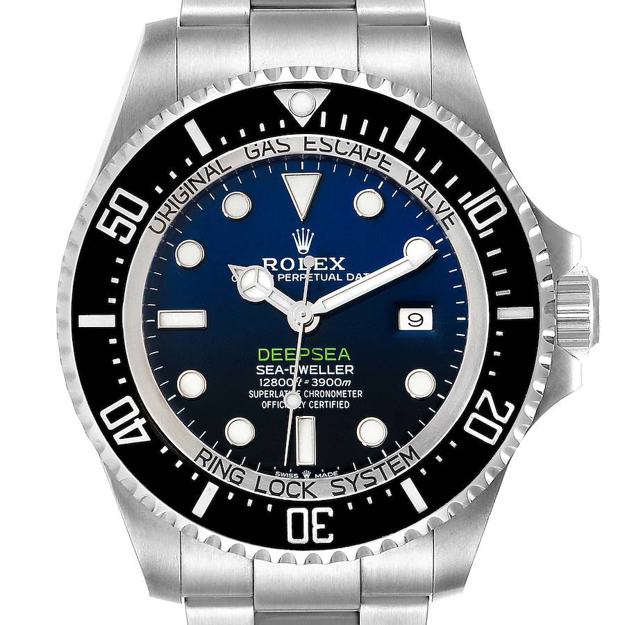 Rolex Seadweller Deepsea 44 Cameron D-Blue Mens Watch 126660 Box Card Unworn SwissWatchExpo