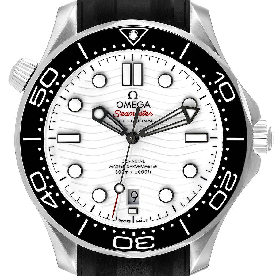 Omega Seamaster Co-Axial 42mm Steel Mens Watch 210.32.42.20.04.001 Box Card SwissWatchExpo