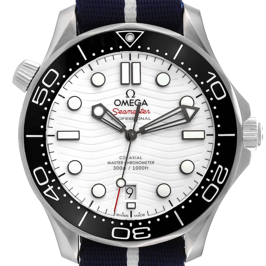 Omega Seamaster Diver Co-Axial Steel Mens Watch 210.30.42.20.04.001 Box Card SwissWatchExpo