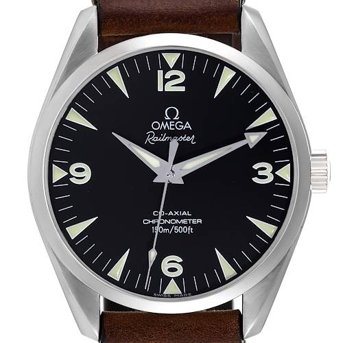 Photo of Omega Seamaster Railmaster Co-Axial Steel Mens Watch 2503.52.00
