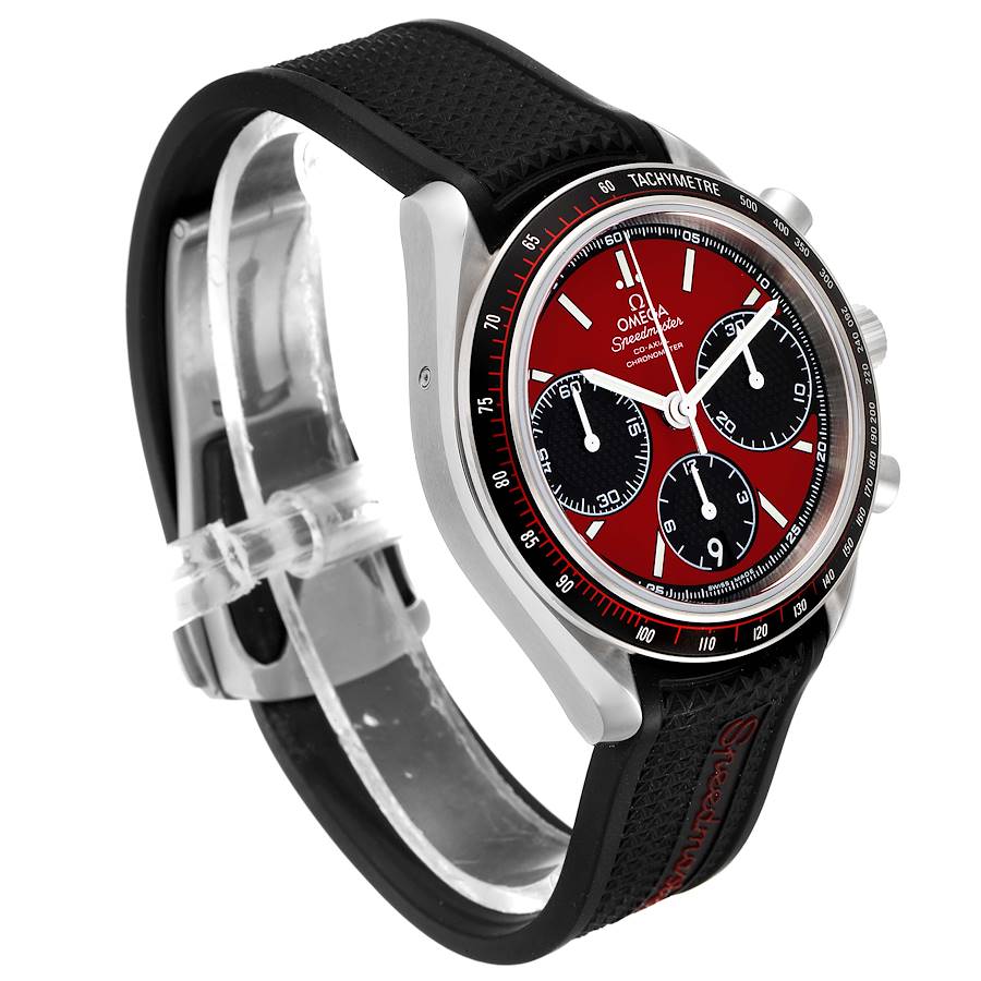 Omega speedmaster racing red hot sale