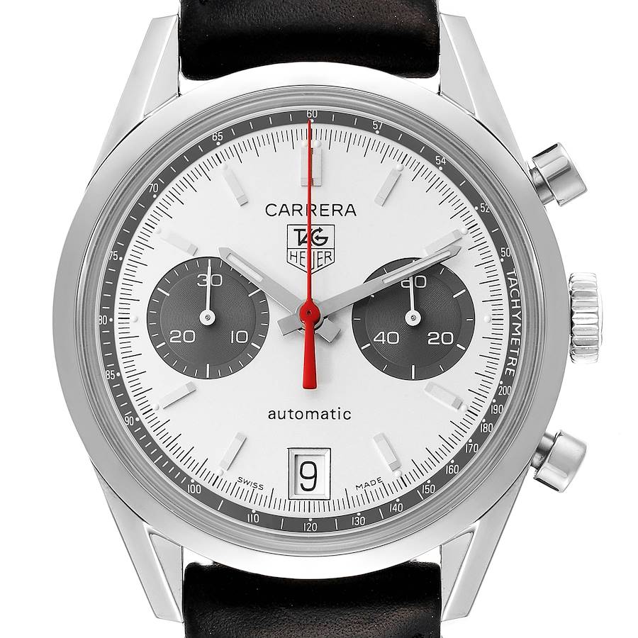 Tag Heuer Carrera Chronograph Limited Edition Steel Mens Watch CV2117 SwissWatchExpo