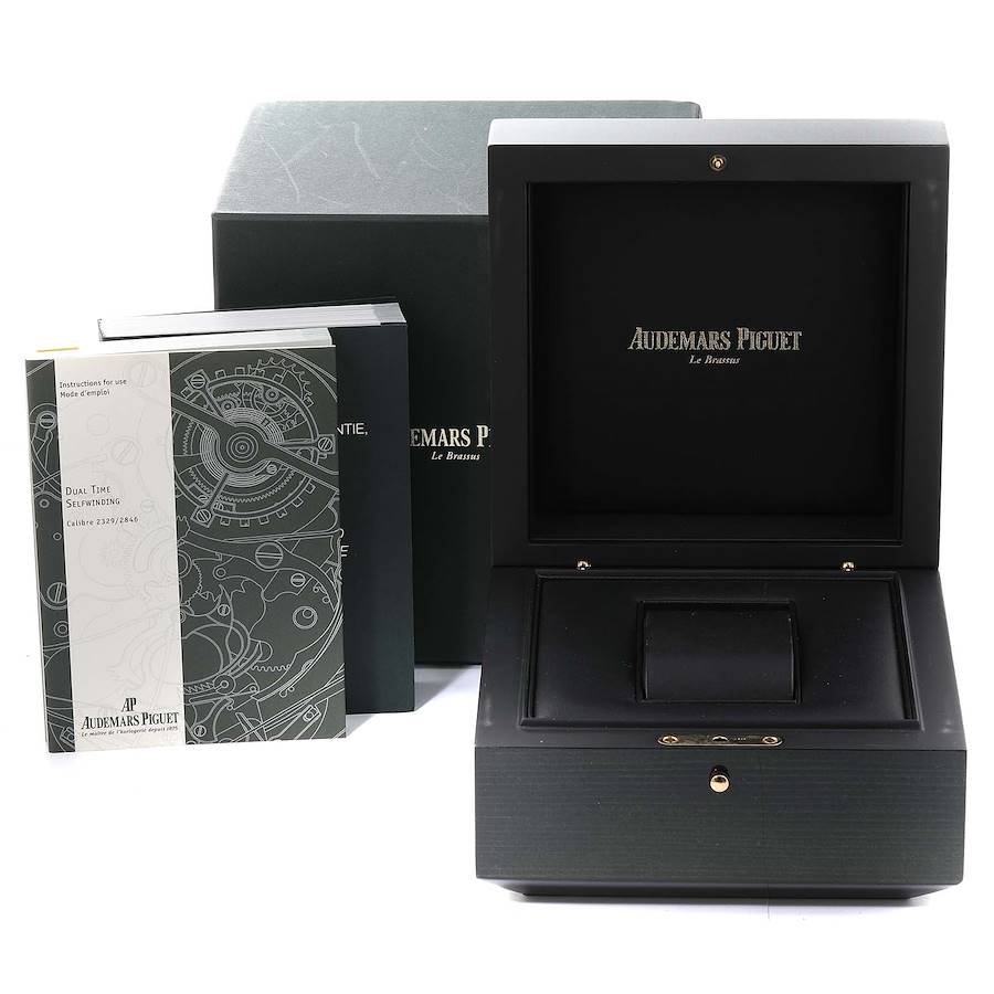 Audemars Piguet Royal Oak Dual Time Power Reserve Mens Watch