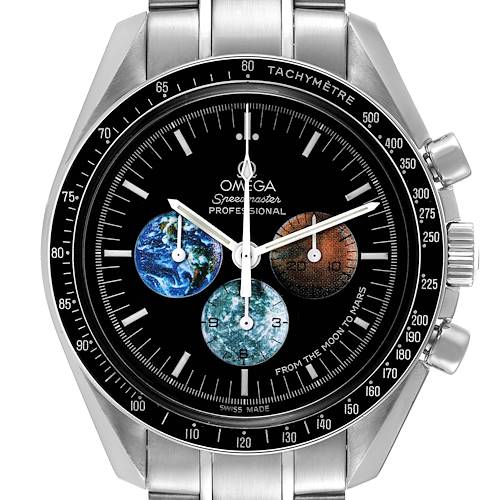 Photo of Omega Speedmaster Limited Edition Moon to Mars Steel Mens Watch 3577.50.00