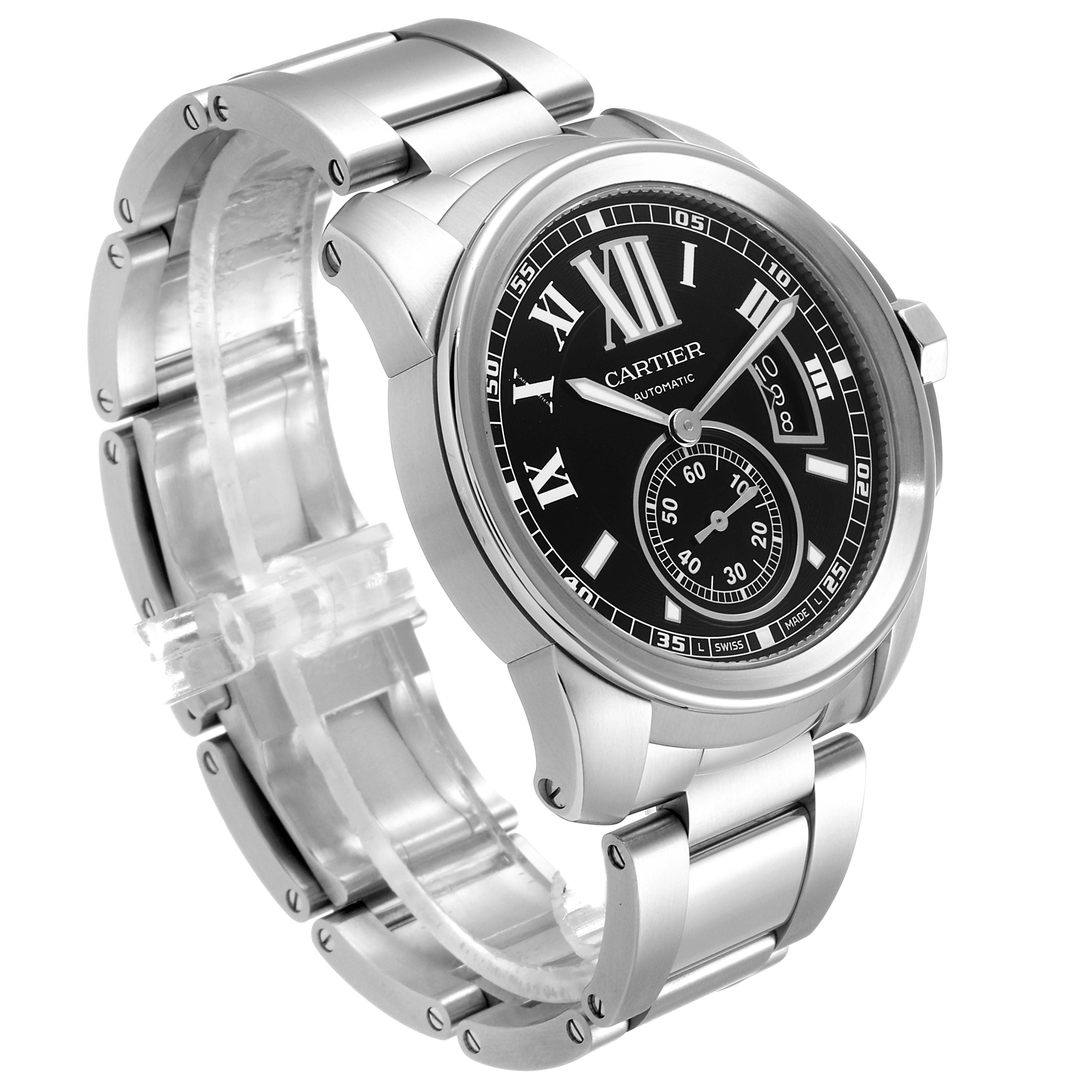 Cartier Calibre de Cartier Stainless Steel W7100016 | Stock