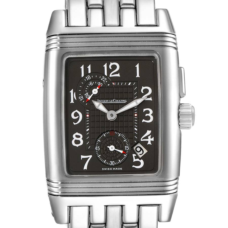 Jaeger LeCoultre Reverso Gran Sport Duo Face Mens Watch 295.8.51 SwissWatchExpo