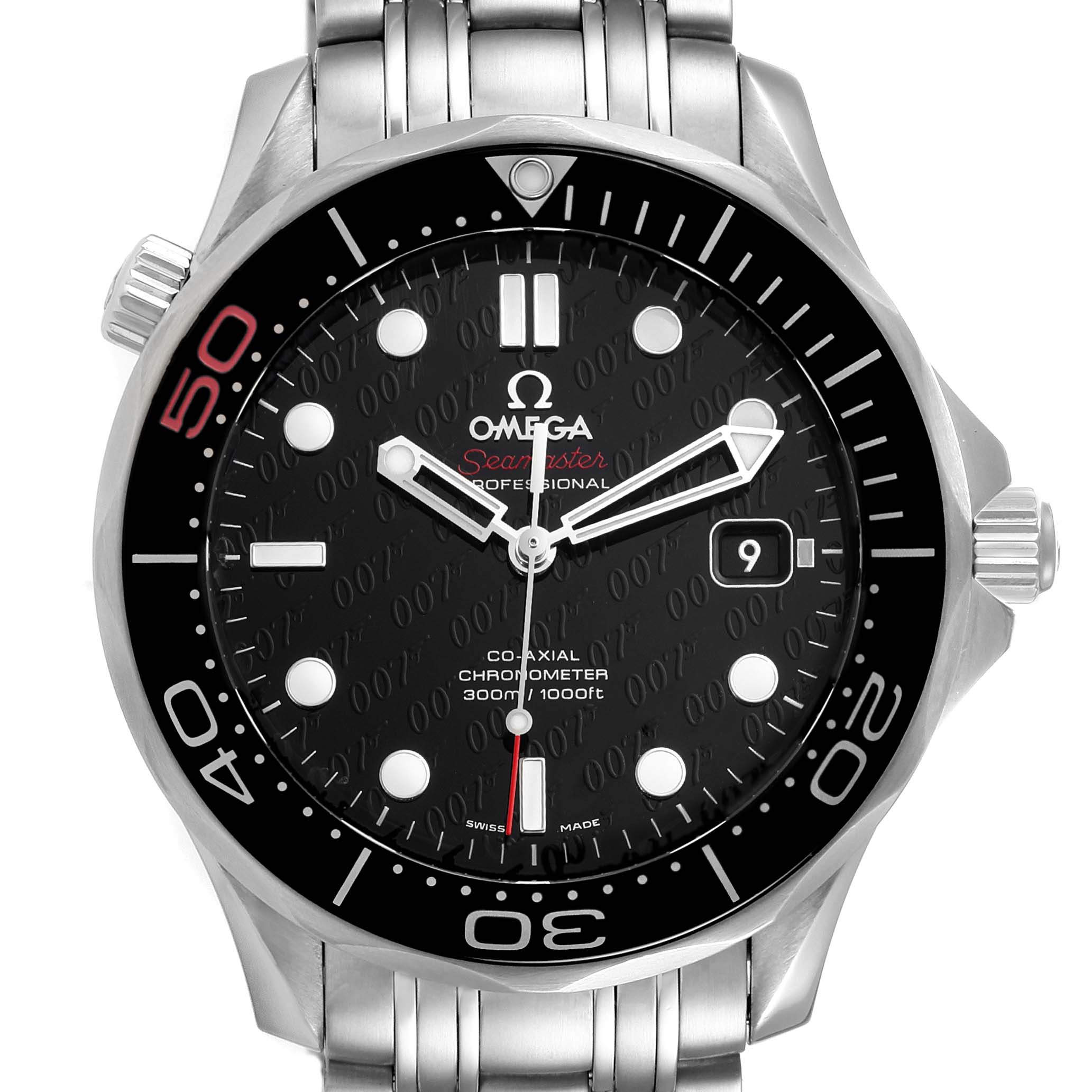 Omega Seamaster Limited Edition Bond 007 Mens Watch 212.30.41.20.01.005 ...