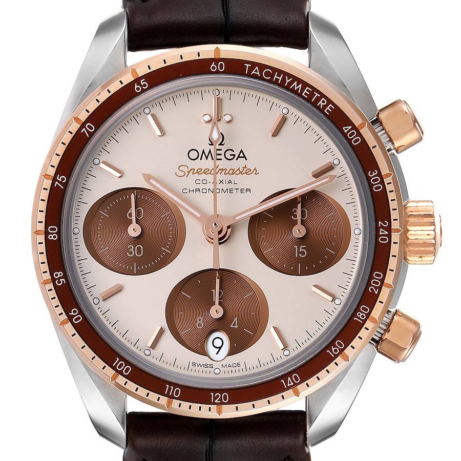 Omega Speedmaster 38 Co-Axial Chronograph Watch 324.23.38.50.02.002 Box Card SwissWatchExpo