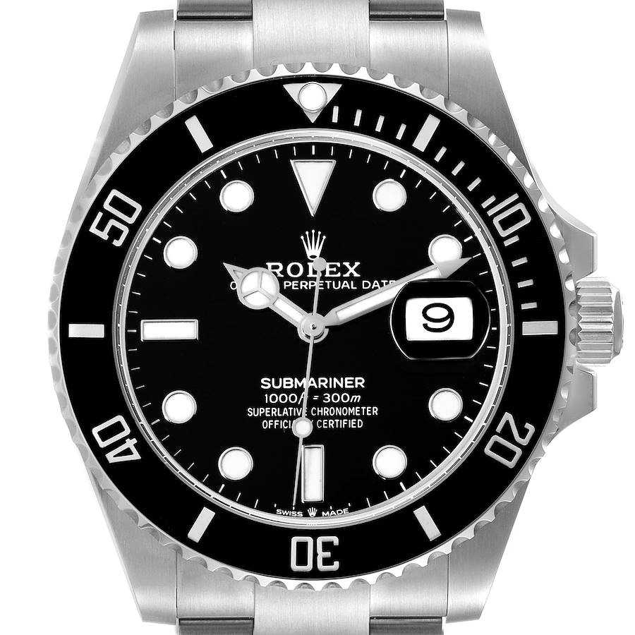 Rolex Submariner Cerachrom Bezel Oystersteel Mens Watch 126610 Box Card SwissWatchExpo
