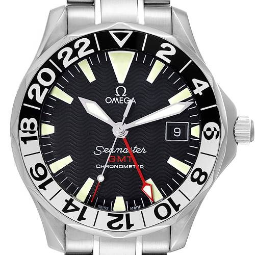 Photo of Omega Seamaster GMT 50th Anniversary Steel Mens Watch 2234.50.00 Card