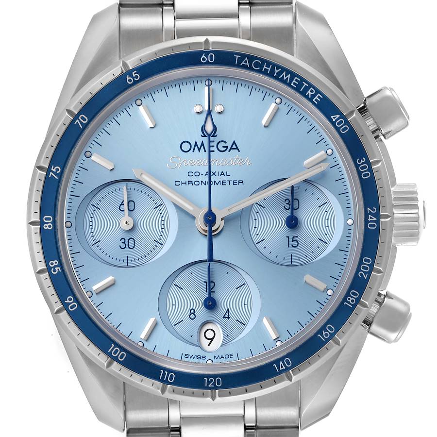 Omega Speedmaster 38 Co-Axial Chronograph Watch 324.30.38.50.03.001 Box Card SwissWatchExpo