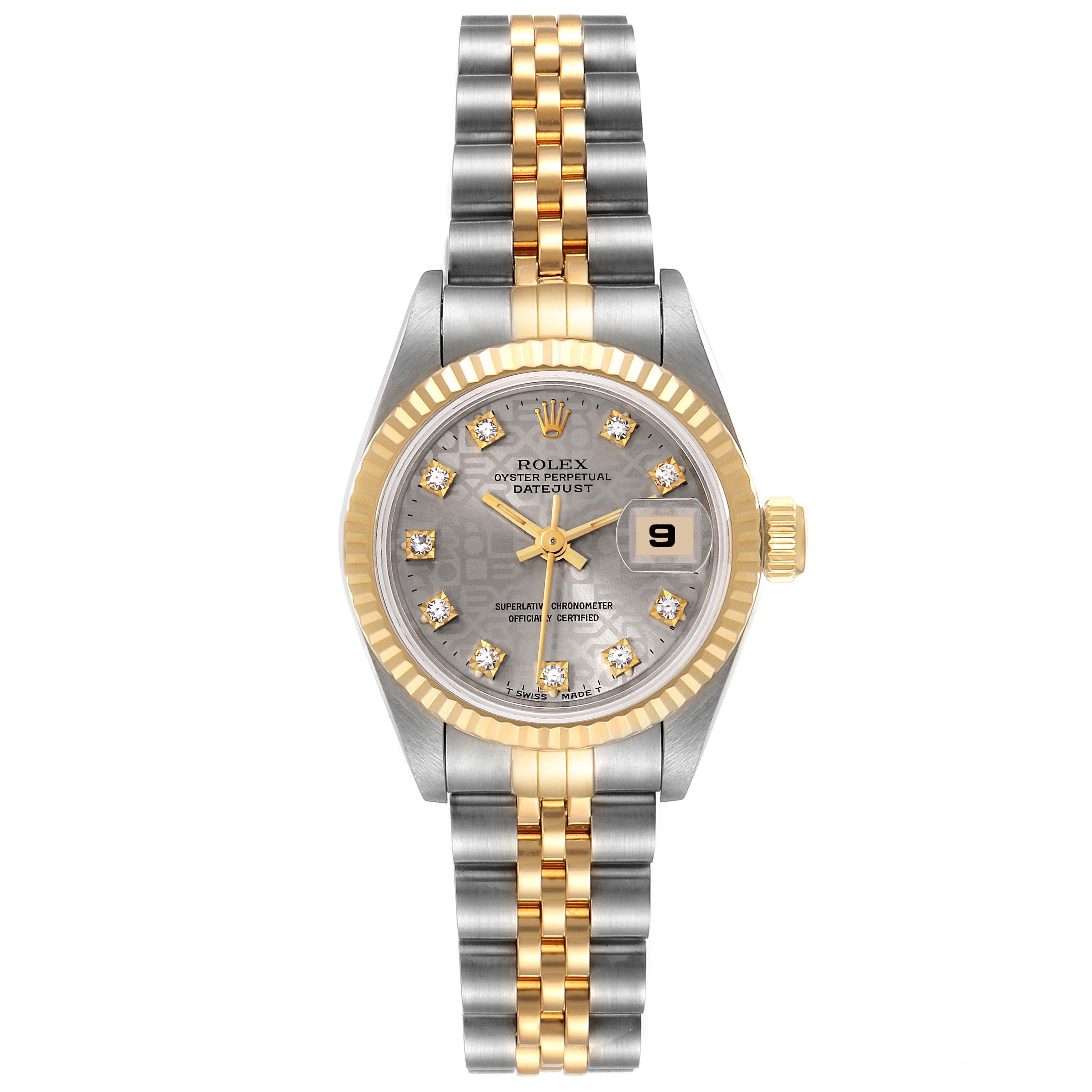 最大15%OFFクーポン rolex-datejust-steel-gold- 邦楽