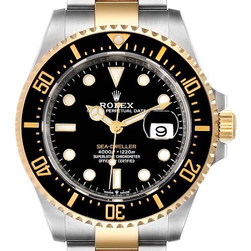 Photo of NOT FOR SALE -- Rolex Seadweller Black Dial Steel Yellow Gold Mens Watch 126603 Unworn -- PARTIAL PAYMENT