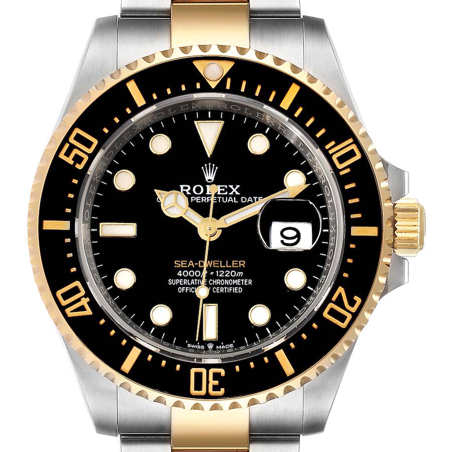 NOT FOR SALE -- Rolex Seadweller Black Dial Steel Yellow Gold Mens Watch 126603 Unworn -- PARTIAL PAYMENT SwissWatchExpo