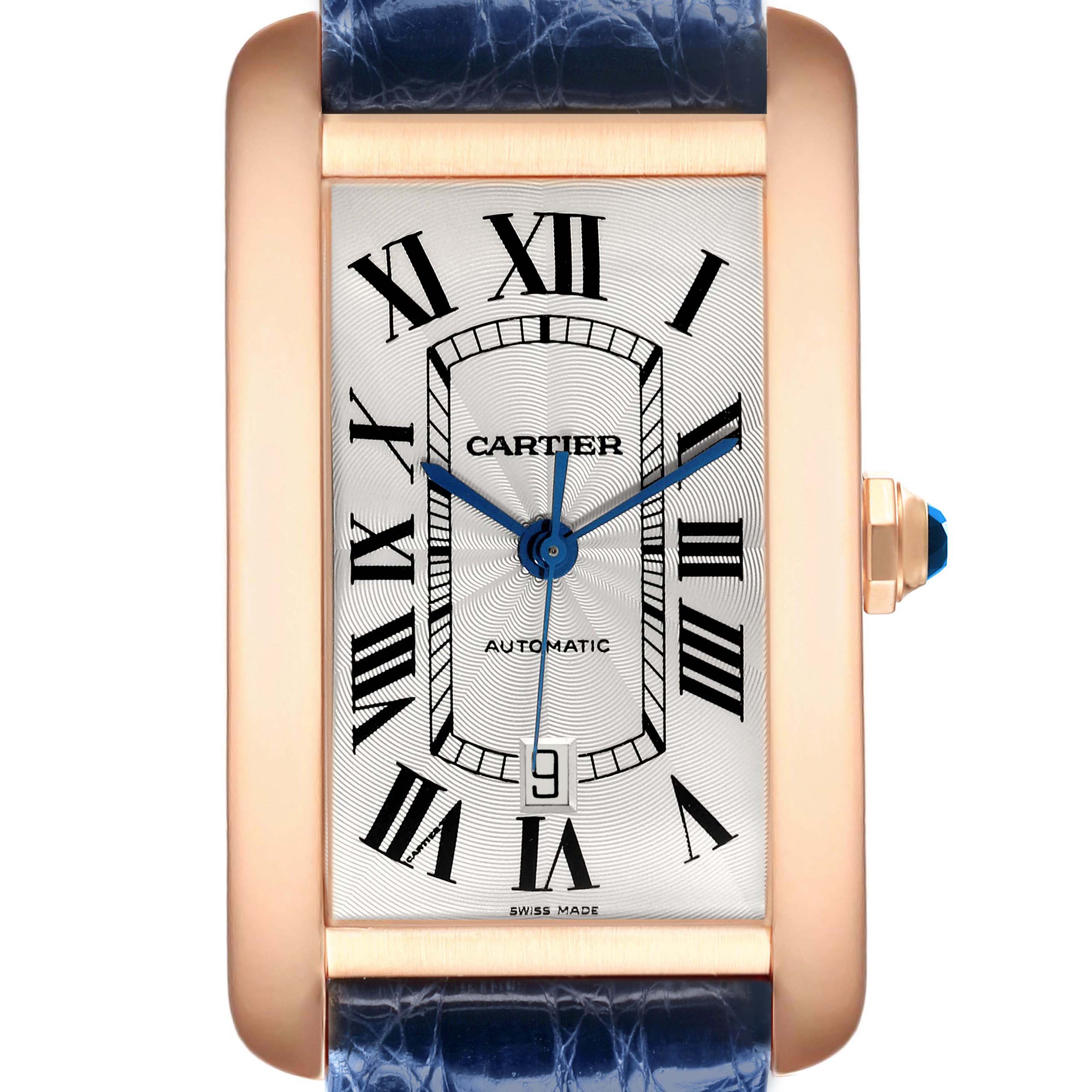 （美品）Cartier Tank Américaine Watch Cartier Tank Americaine Watch in 18k Yellow Gold – Filigree