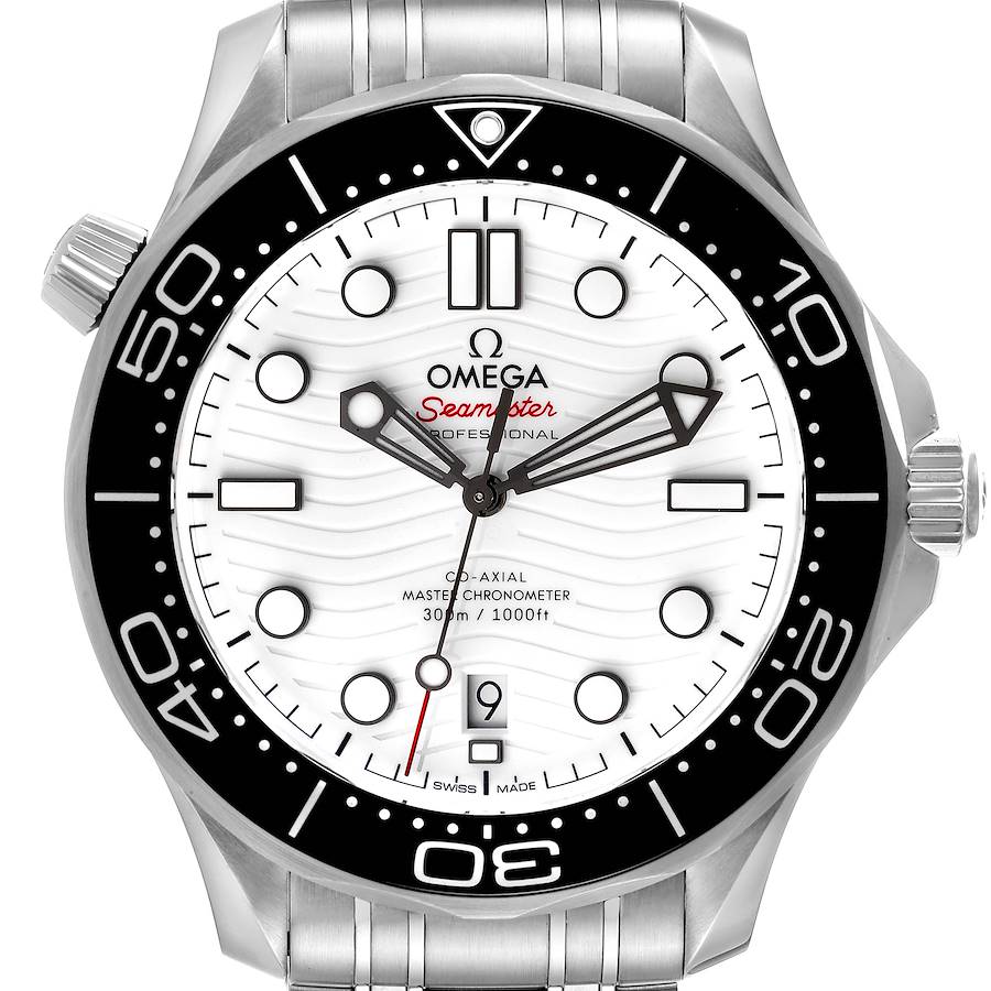 Omega Seamaster Co-Axial 42mm Mens Watch 210.30.42.20.04.001 Box Card SwissWatchExpo