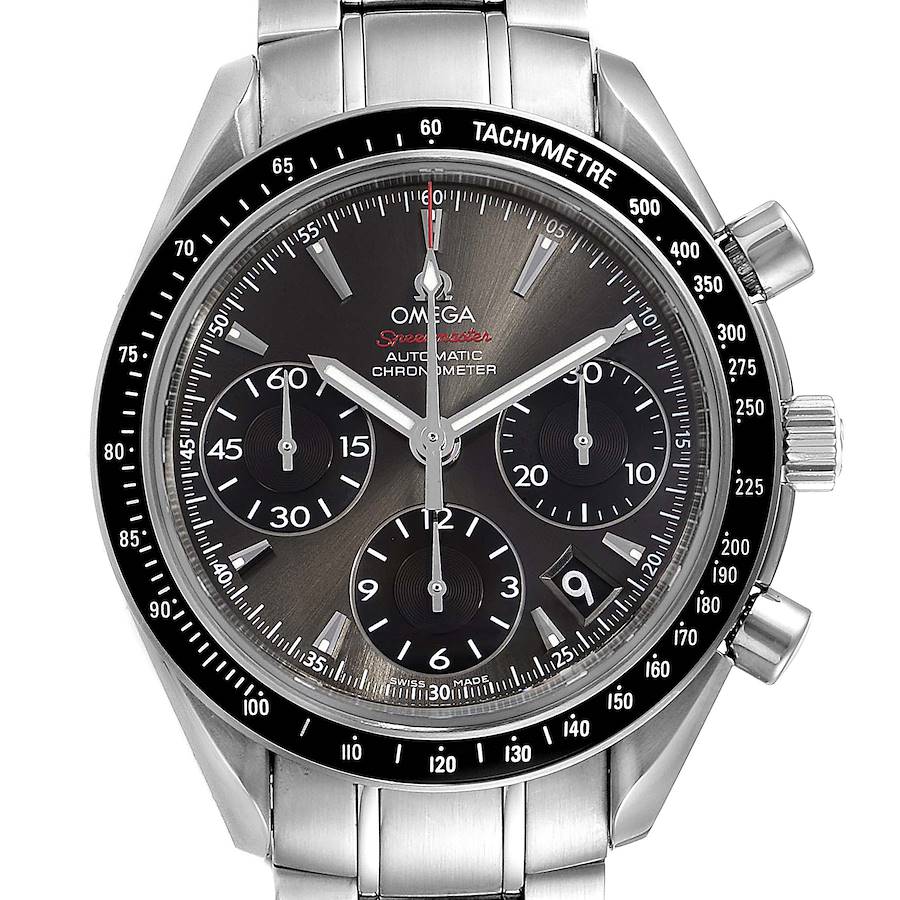 Omega Speedmaster Date Grey Dial Watch 323.30.40.40.06.001 SwissWatchExpo