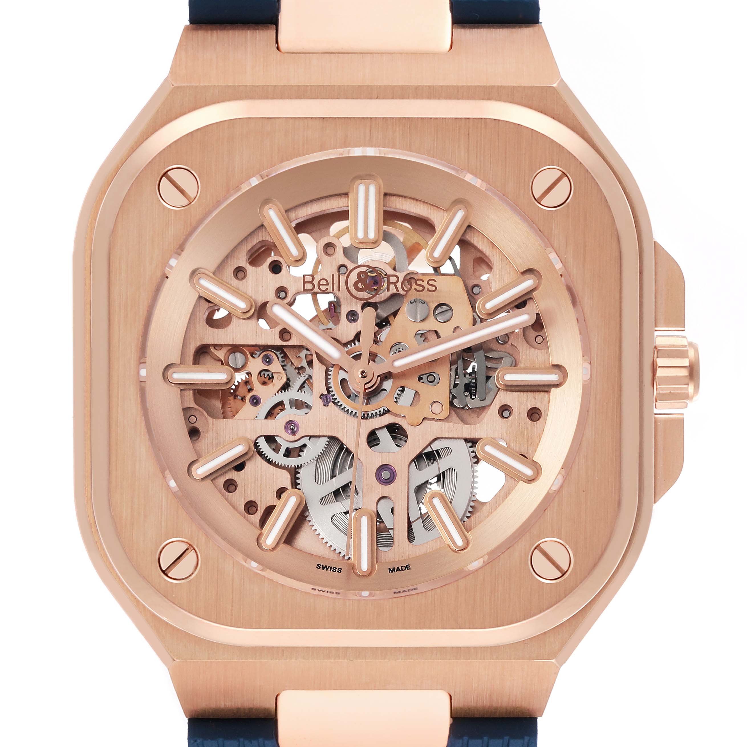 Bell & Ross Urban Watch Rose Gold BR05A-PG-SK-PG/SRB | SwissWatchExpo
