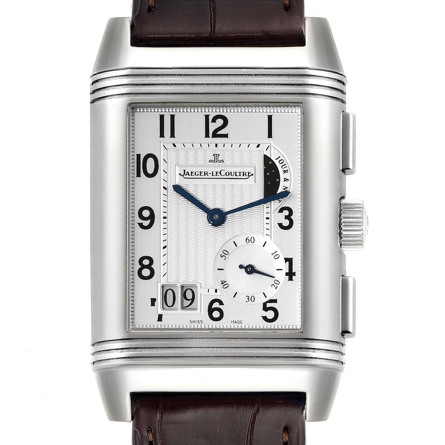 Jaeger LeCoultre Reverso Grande GMT Mens Watch 240.8.18 Q3028420 Box Papers SwissWatchExpo