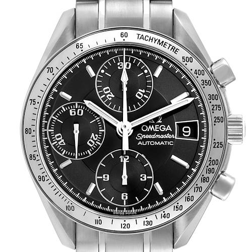 Photo of Omega Speedmaster Date 39mm Automatic Steel Mens Watch 3513.50.00 Box Card