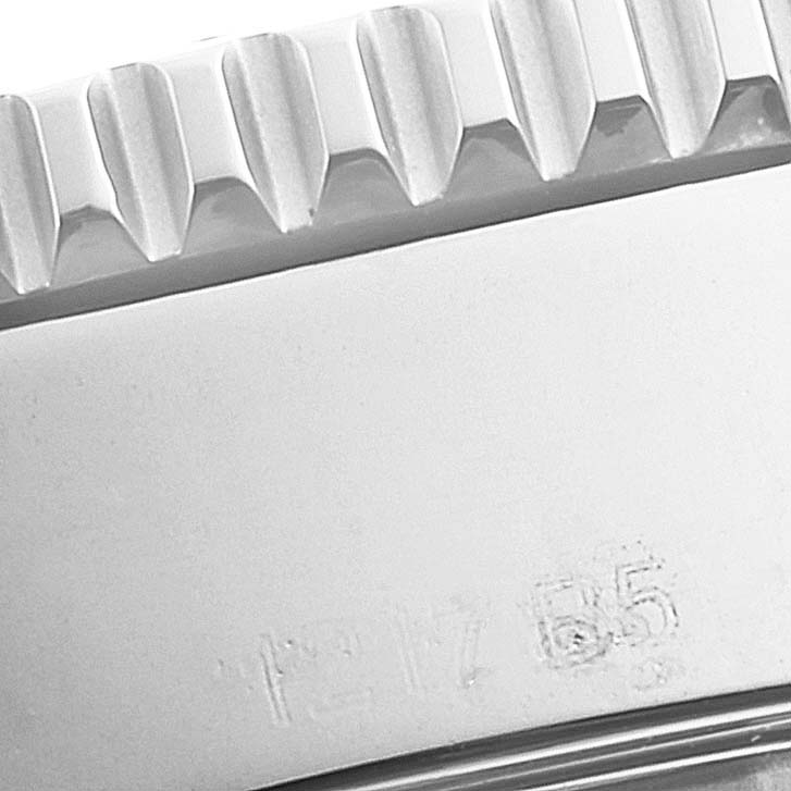 The image shows a close-up of the bezel and case side of a Breitling Superocean A17365 Men's Stainless Steel Black Dial A17365 Men's Stainless Steel Black Dial watch.