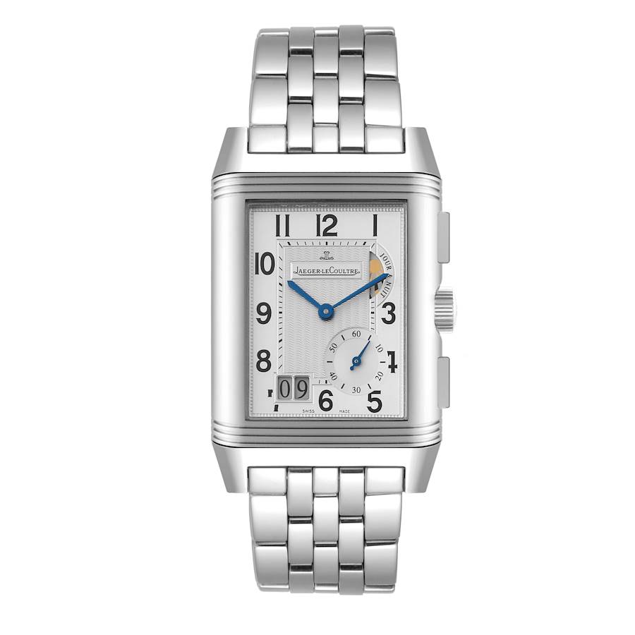 Jaeger LeCoultre Reverso Grande GMT Steel Mens Watch 240.8.18