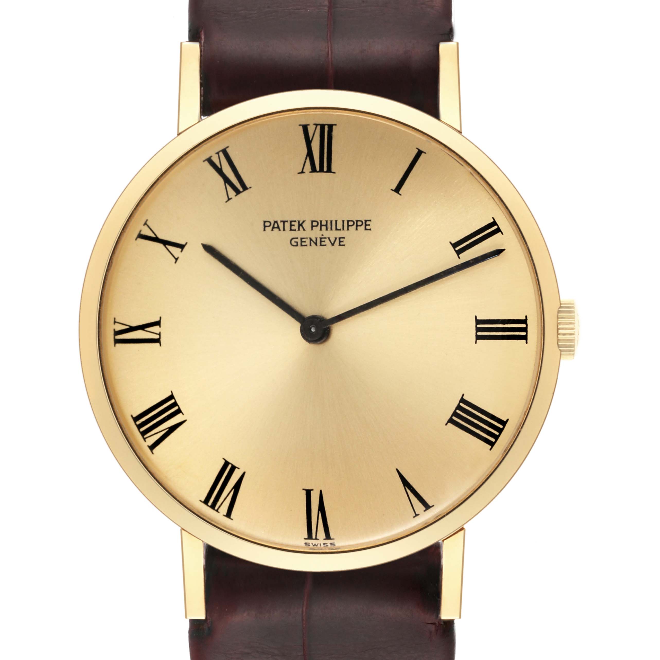 Watches Eberhard Calatrava Patek Philippe Calatrava Yellow Gold