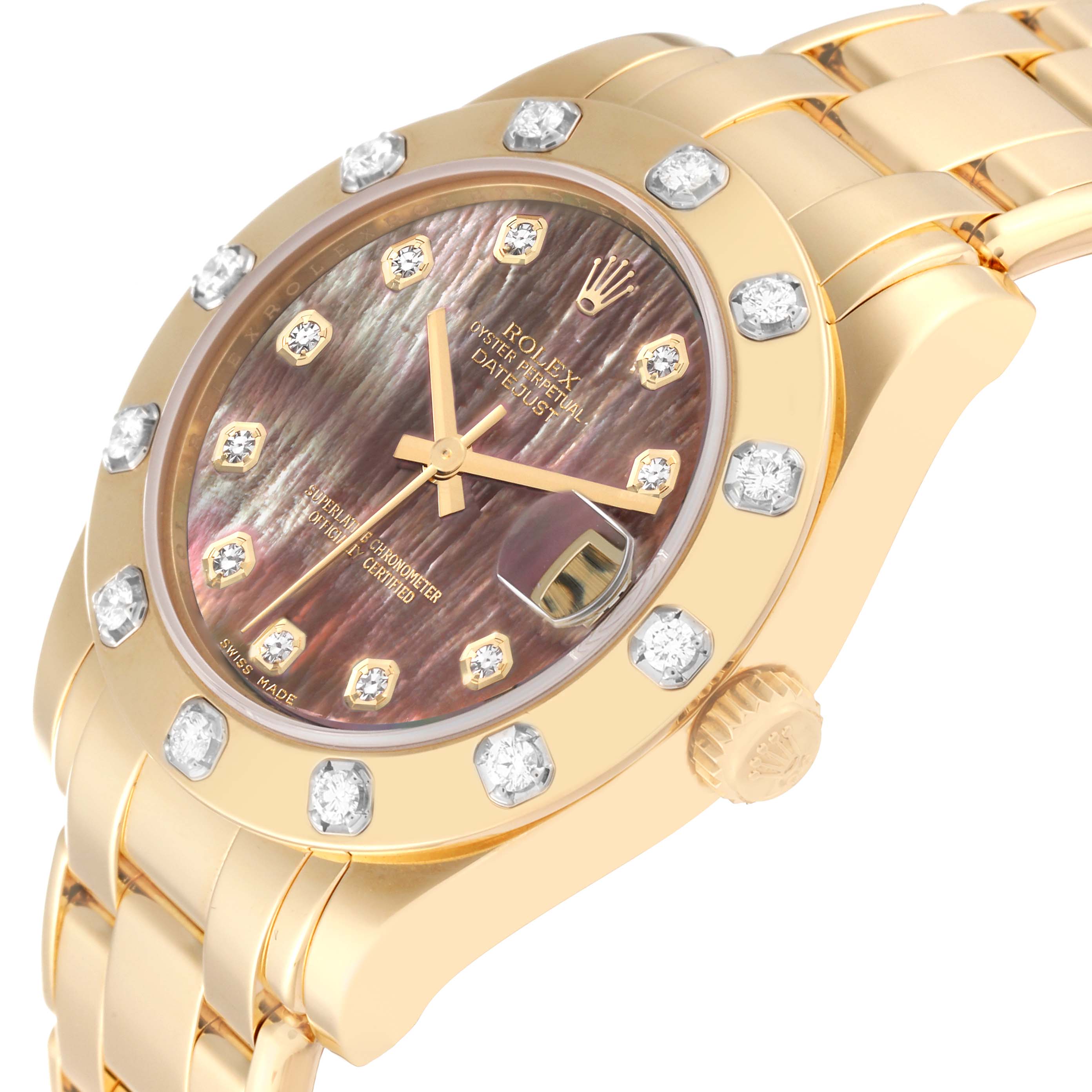 Rolex Pearlmaster Yellow Gold 81318 | Stock 56708