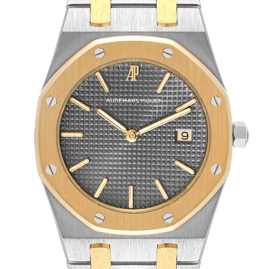 Audemars Piguet Royal Oak Steel Yellow Gold Mens Watch 56175SA SwissWatchExpo