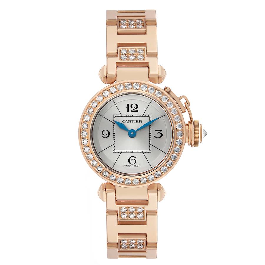 Cartier Pasha watch. Top quality Diamond bezel and sapphire dial cover. Cartier | Accessories | Cartier Pasha Watch Top Quality  main image 4
