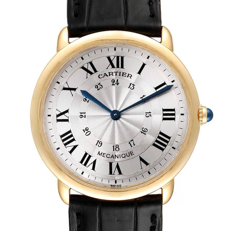 Cartier Ronde Louis 33mm Privee Collection Yellow Gold Unisex Watch 09001 SwissWatchExpo