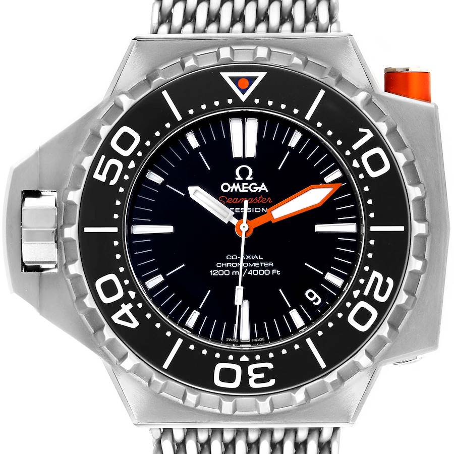 Omega Seamaster Ploprof 1200m Steel Mens Watch 224.30.55.21.01.001 Box Card SwissWatchExpo