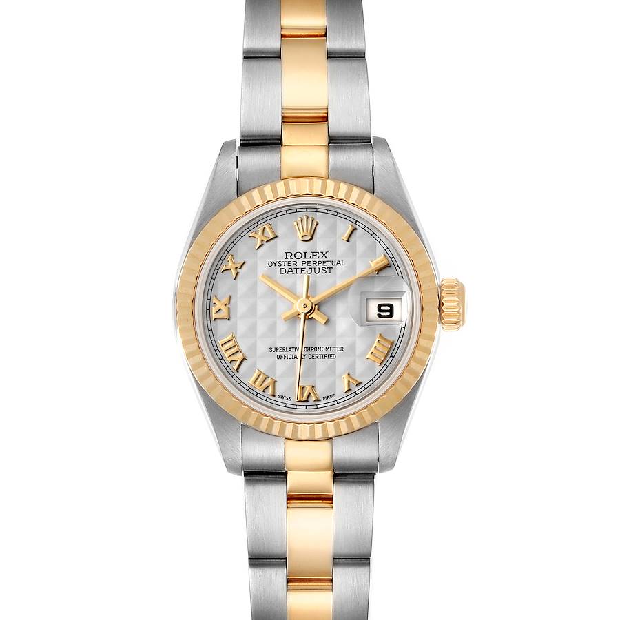 Rolex Datejust Steel Yellow Gold Roman Numerals Ladies Watch 79173 Box Papers SwissWatchExpo